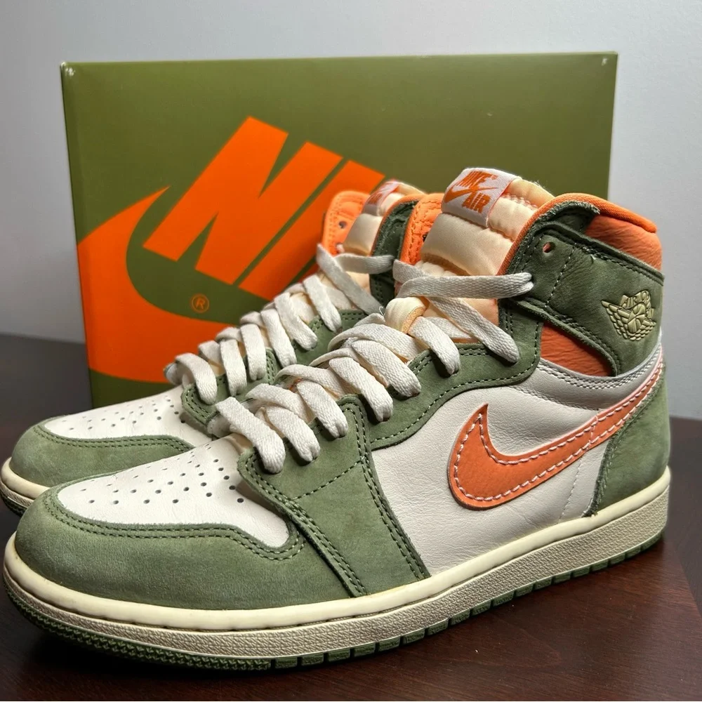 Nike | Nike Air Jordan 1 High OG Craft Celadon (8M/9.5W) - Picture 7 of 15